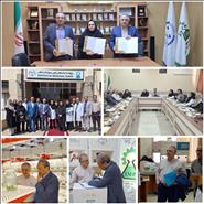 بازدید مدیر کل امور فرآورده های طبیعی، سنتی و مکمل سازمان غذا و دارو و رئیس مرکز تحقیقات غذا و دارو از پژوهشکده گیاهان دارویی جهاددانشگاهی